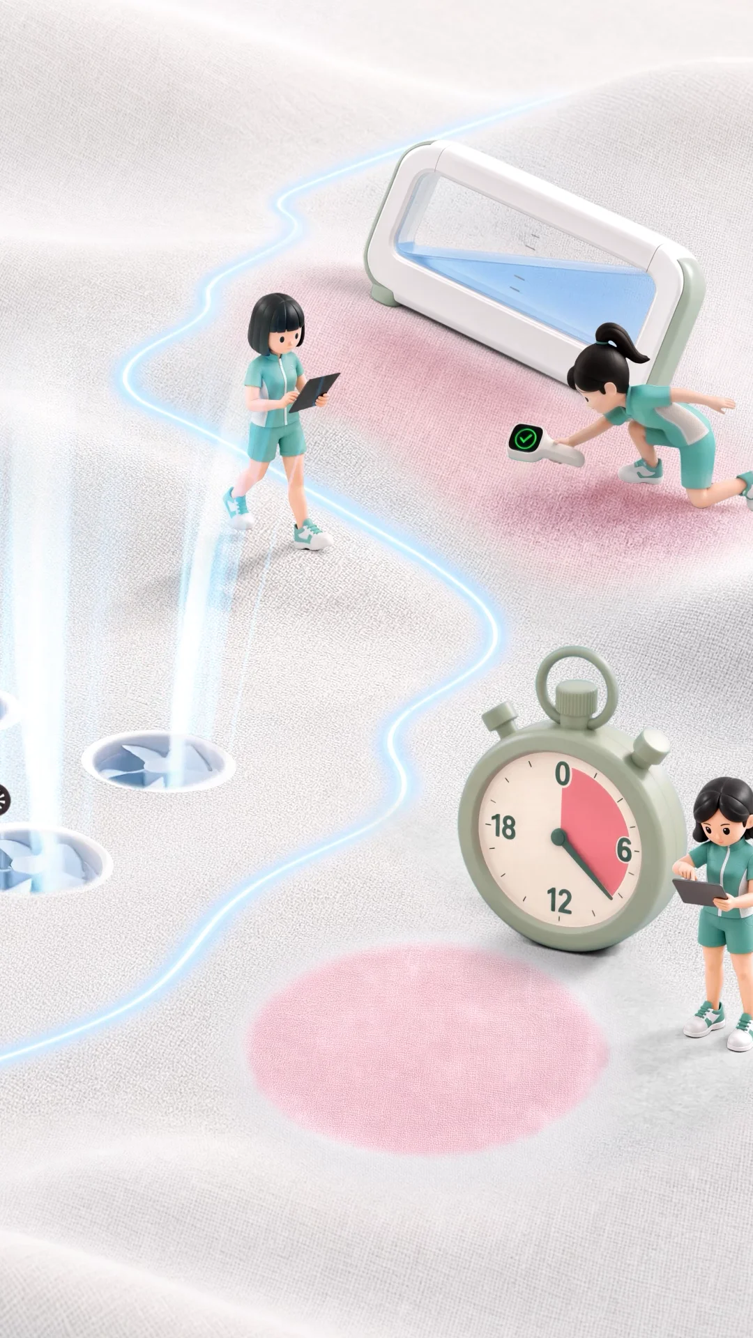 Safety Guard: "Micro-World" Rebrand Campaign styleframe