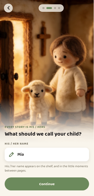 Whisper & Word app story page
